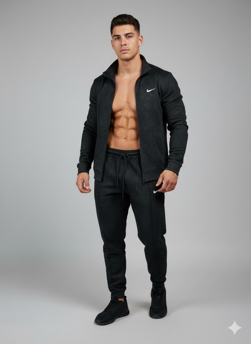 nike tech fleece style black tracksuit nike tech fleece style black tracksuit