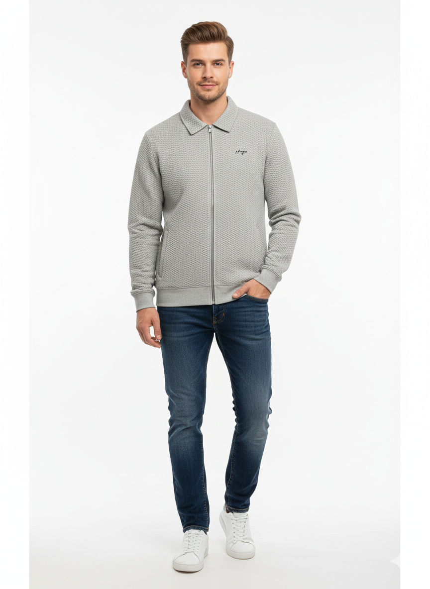 boss hugo quilted texture upper (grey) boss hugo quilted texture upper (grey)