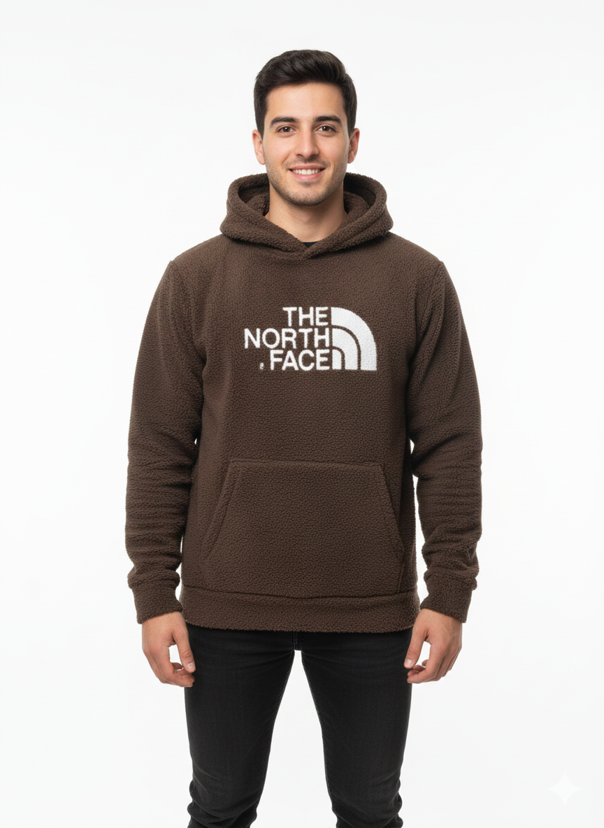 the north face woolen brown hoodie the north face woolen brown hoodie